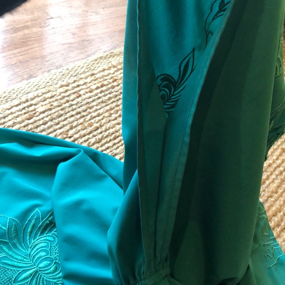 Turquoise dress - Picture 4 of 5